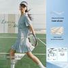 Ailaiyi Women's Cooling Sun Protection Pleated T-Shirt