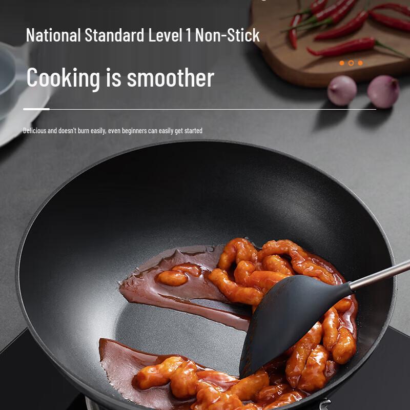 Supor 32cm Non-Stick Stir-Fry Wok