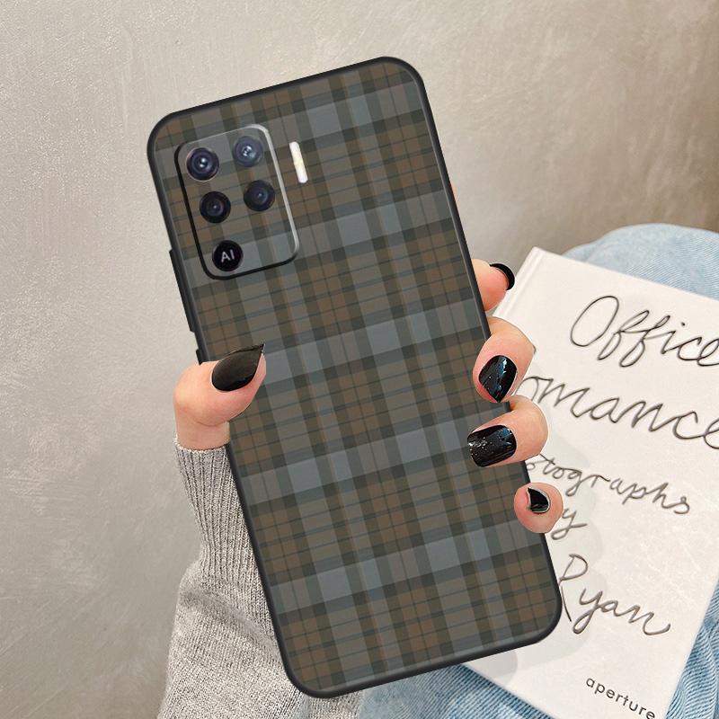 

Outlander Fraser Tartan Case For Oppo A54 A74 A94 A17 A57 A77 A76 A16 A96 A18 A60 A80 A40 A38 A58 A78 A98 A15 A5 Pro OPPO A77 5G