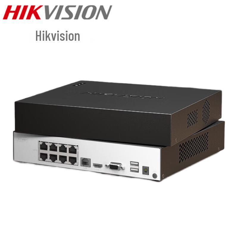 HIKVISION DS-7808N-G1/8P 8-Channel PoE NVR CN plug (adapter included)