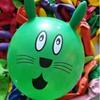 Thickened 4g Big Head Rabbit Balloons for Kids - Multi-color, Irregular Shape, Cartoon Style