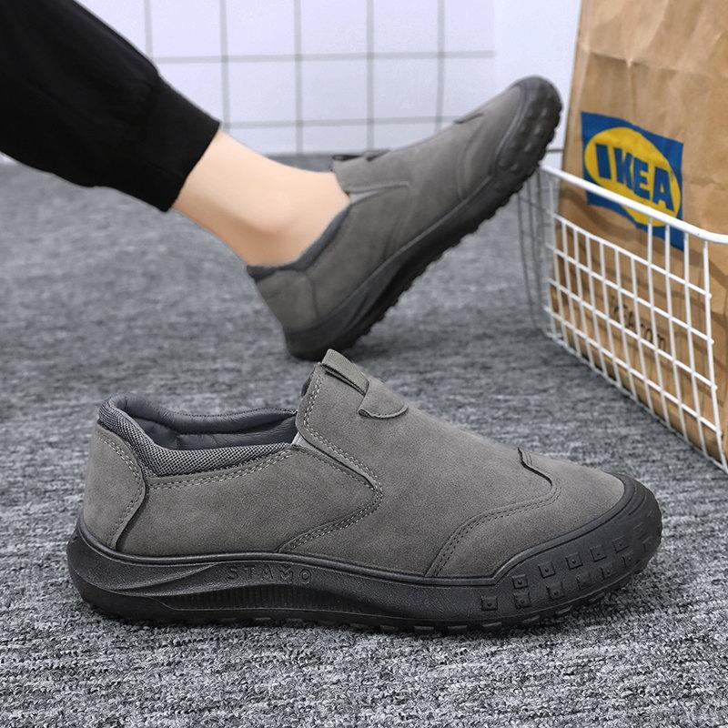 Herren Formelle Schuhe neu Ein Fuß Wanderschuhe Sportschuhe Lässige Arbeitskleidung Schuhe Bequeme Outdoor Walking Schuhe für Faule