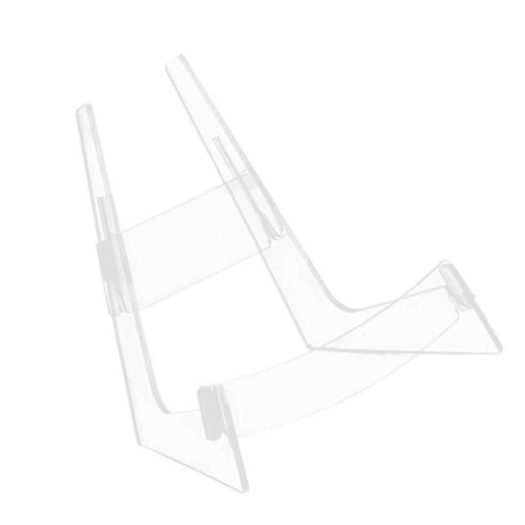 Acrylic Guitar Stand Folding Guitar Ukulele Stand String Instrument Stand L-Frame Classical Guitar Stand Ukulele Shelf