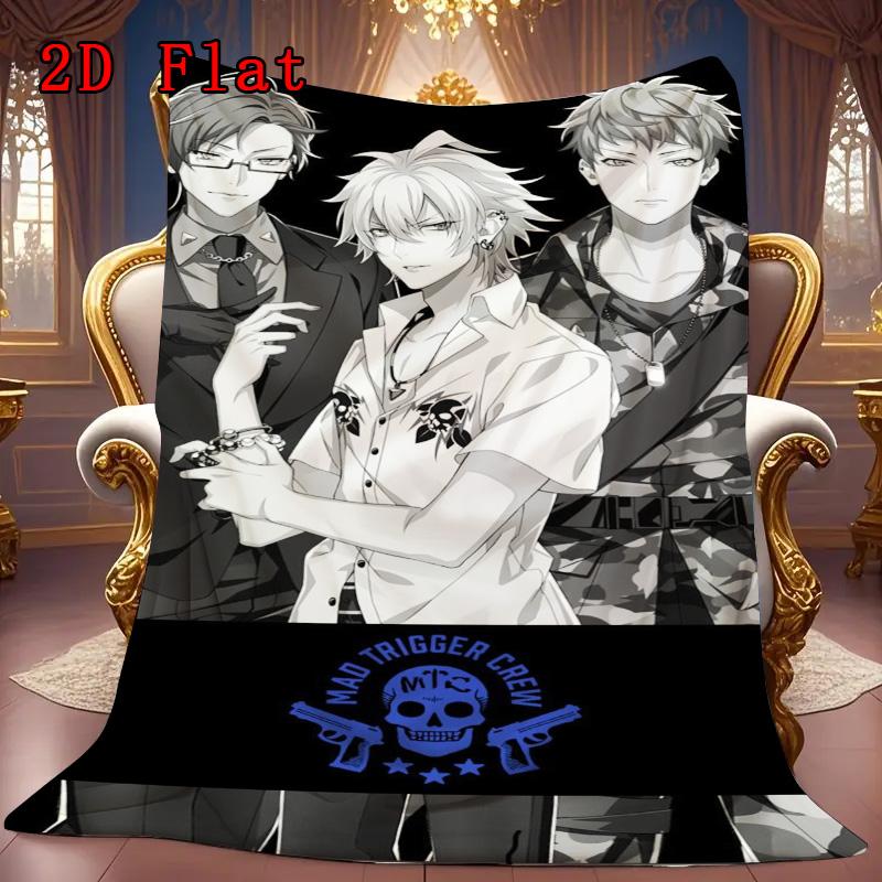 Hypnosis Mic 2D Flat Pattern Flannel Blanket High quality All Seasons Warmth and Comfort Perfect for Christmas Gifts.NMT0928248