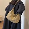 Retro Canvas Underarm Hobo Bag Women Shoulder Crossbody Bags New Commuting Versatile Simple Tote Bags Hand Bags for Women Bolsos