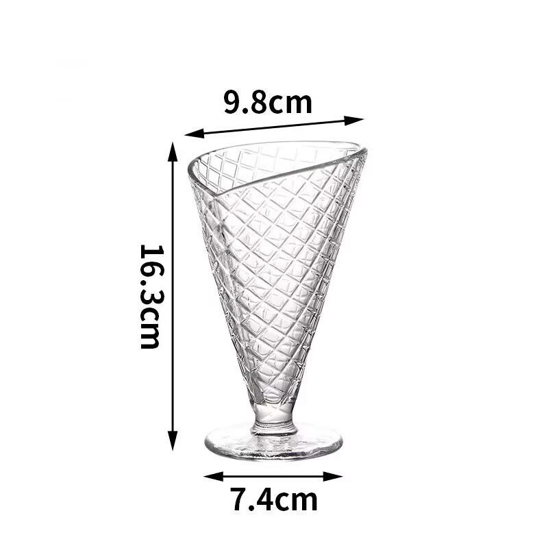 

260 мл/220 мл Стаканчики для мороженого Стаканчики для сока Стеклянные стаканчики Десертные стаканчики Креативные персонализированные стаканчики для молочных коктейлей и холодных напитков Стаканчики из молочного стекла 1pcs