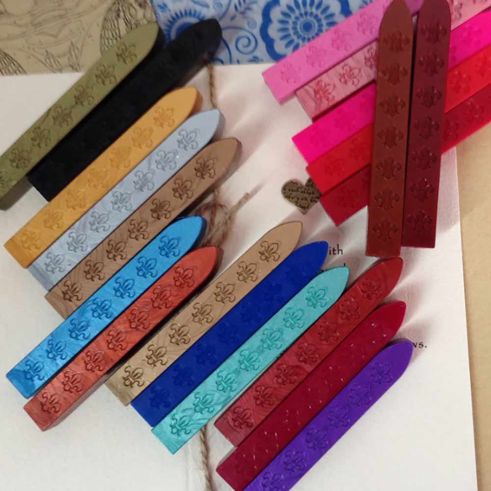 Portable Sealing Seal Wax Sticks for Invitations Letter Random Color