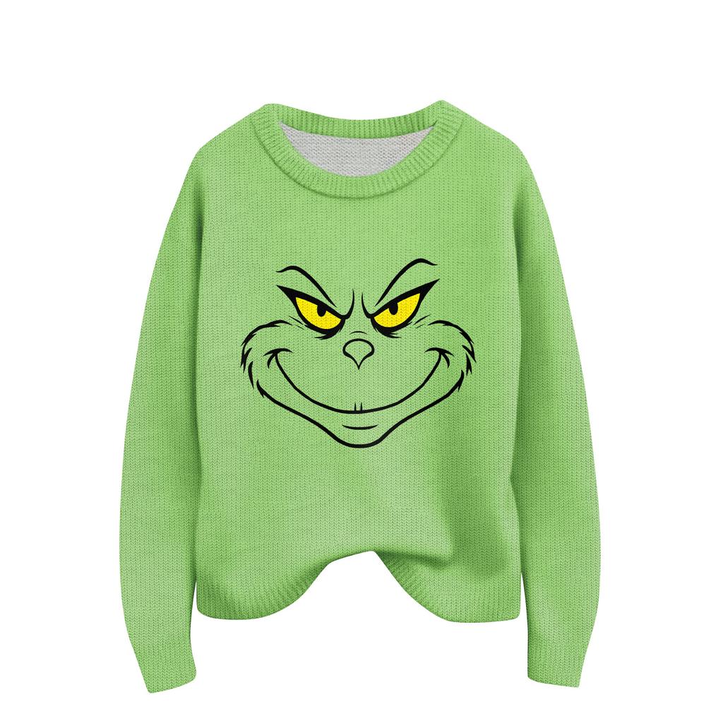 Women's Fashion Casual Long Sleeve Neck Sweater Pullover Top