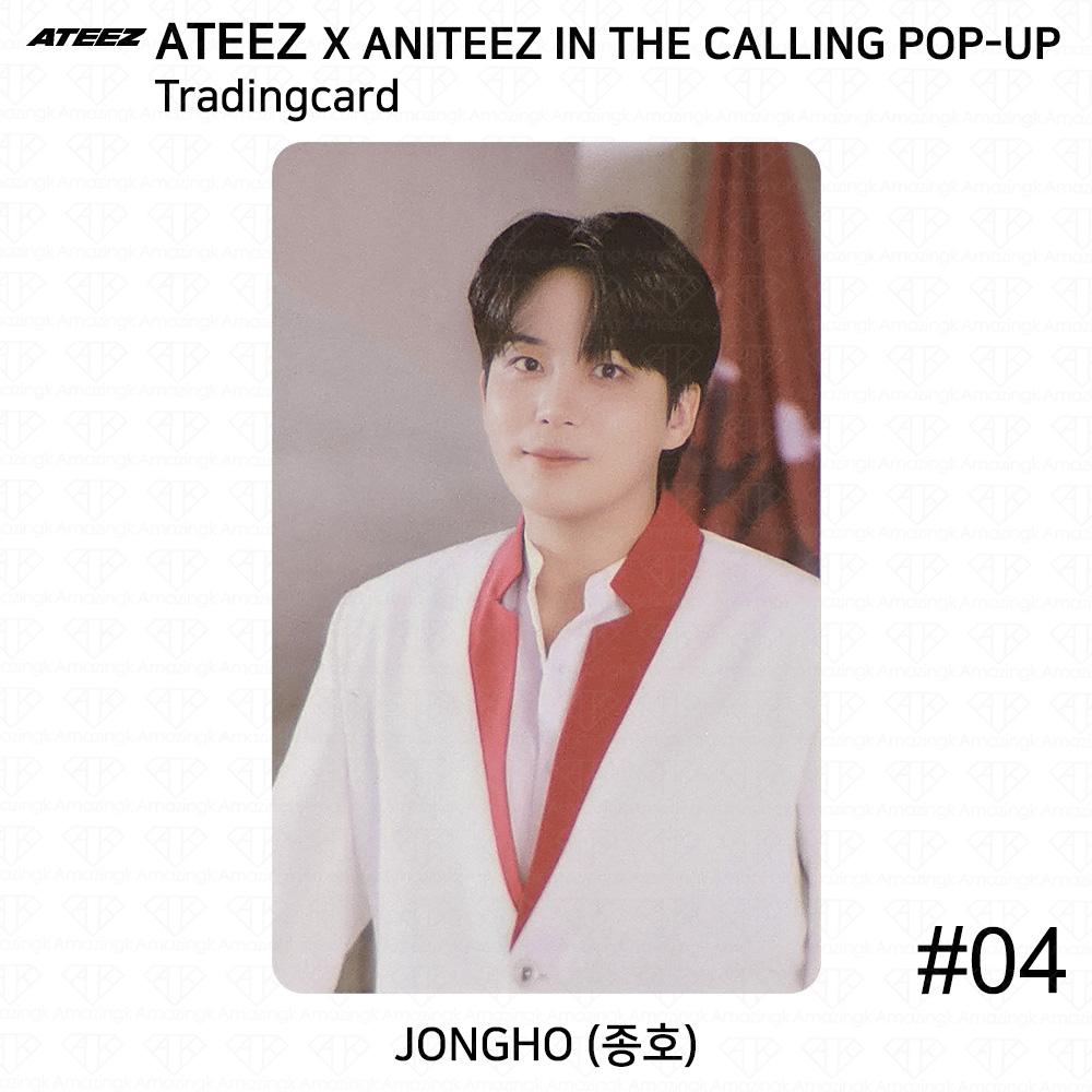 ATEEZ X ANITEEZ IN THE CALLING POP-UP Unitate Carte de Colecție MD KPOP K-POP Seonghwa