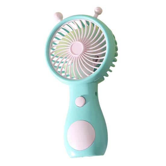 Snail-Shaped Handheld Fan with USB Charging Cute Portable Mini Fan with 2 Speeds