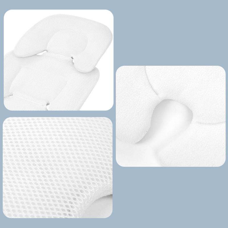 Baby Stroller Cushion Car  Insert Baby  Neck Support Pillow Mattress Breathable Mesh Liner Mat Pram Thermal