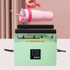 Car Cup Mug Press Heat Machine, Tumbler Heat Press, Tumbler Heat Press Machine, Light Green, 1* Car Cup Mug Press Machine