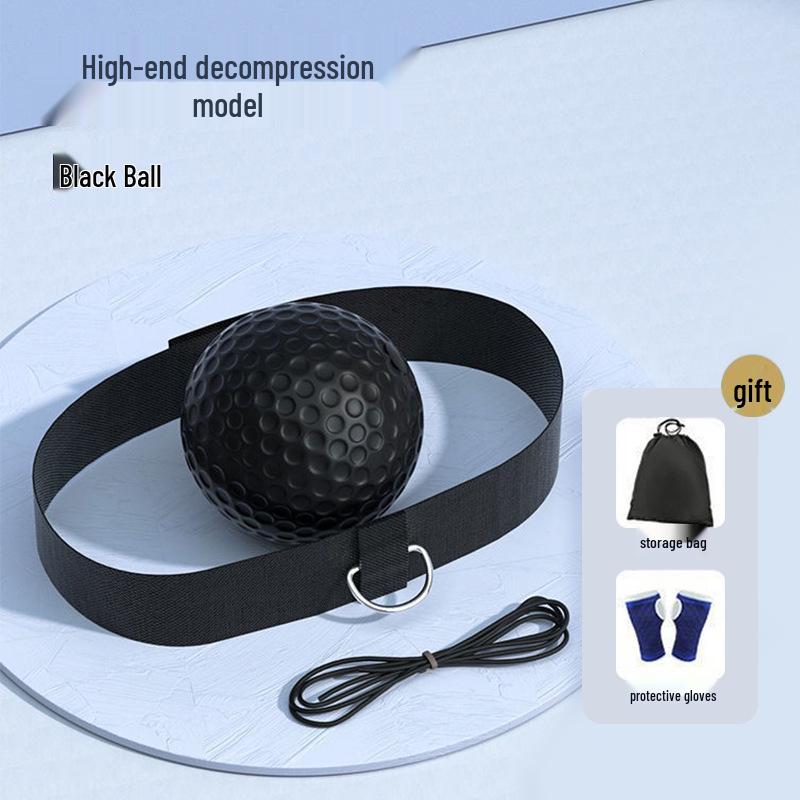 Zhijia Head-Mounted Boxing Speed Reaction Training Ball for Stress Relief