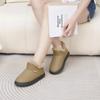 WTEMPO Large Size Antiskid Casual Outdoor Flat Heel Snow Boots Women's Winter Thickened Warm Cotton Plush Short Boots Shoes