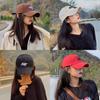 Stylish Unisex Baseball Cap For Summer And Spring Letter Design Sun Protection Hat
