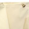 Lily Brown Long Length Corset Pleated Skirt Beige Women Used