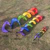 Rainbow Spiral Wind Spinners, Colorful Hanging Wind Twisters for Garden, Yard, Patio Decoration, Outdoor Party and Holiday