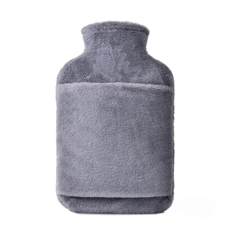 Cartoon Animal Plush Hot Water Bottle with Explosion-proof Liner - New Style for Students