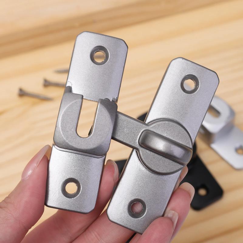 90 Degree Barn Door Latch Stainless Steel Cabinet Drawers Locks Window Door Latches Bolt Hooks Sliding Gate Buckles Hardware