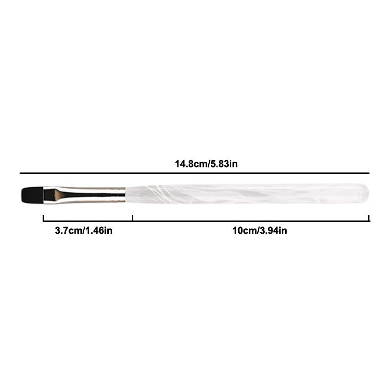 Nails Art Brush Pattern Phototherapy Acrylic Nails Tip UV Gel Extension Builder Coating Painting Pen DIY Manicure Accessories
