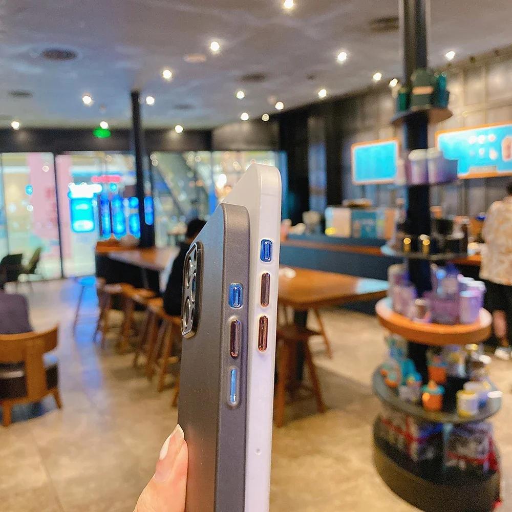 Husă de Telefon TPU Moale Ultra Subțire Pentru iPhone 16 15 14 13 12 Mini 11 Pro XS Max XR X 8 7 Plus SE 2022 2020 Husă Spate Mată Subțire