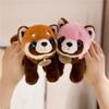 Tiger Panda Cute Raccoon Cartoon Animal Plush Doll For Kids Bedroom Decor