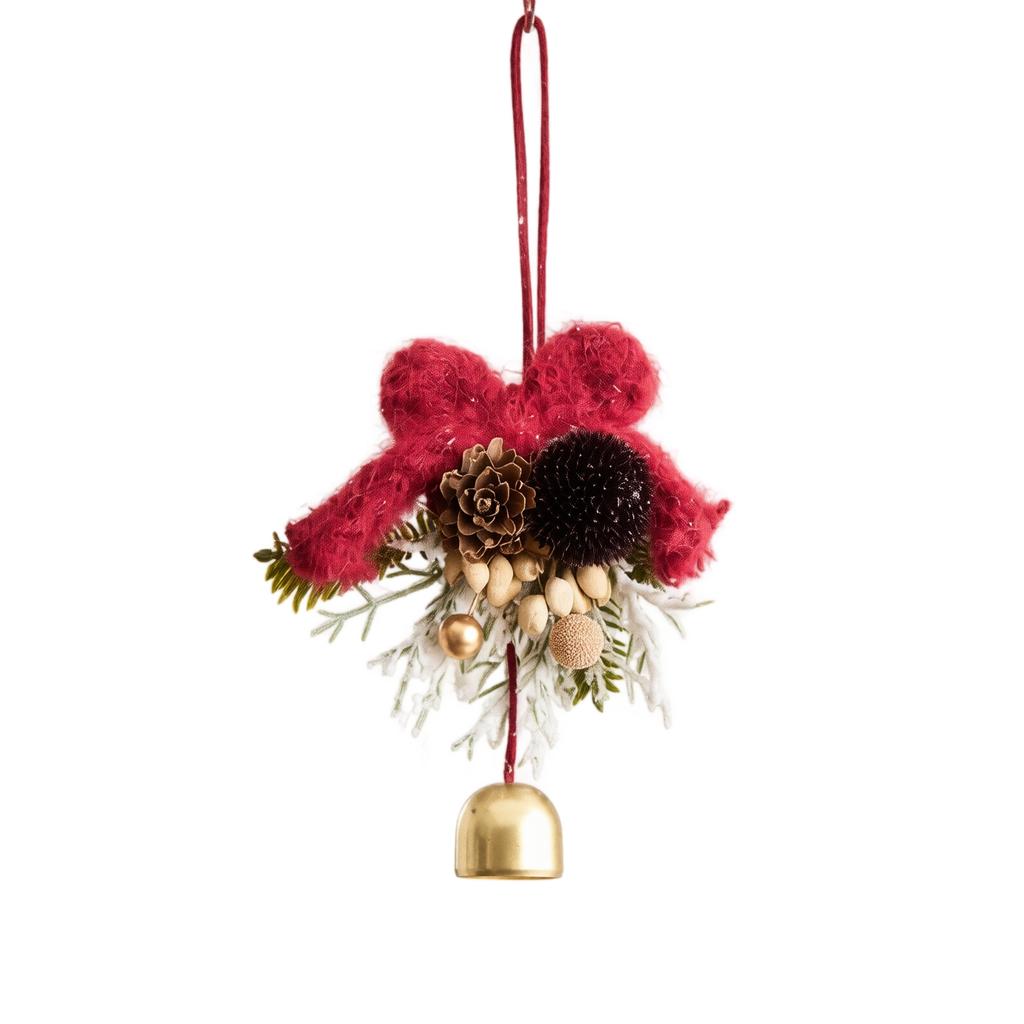 Christmas and Bell Hanging Ornaments for Door, Car and Wall Holiday Decoration