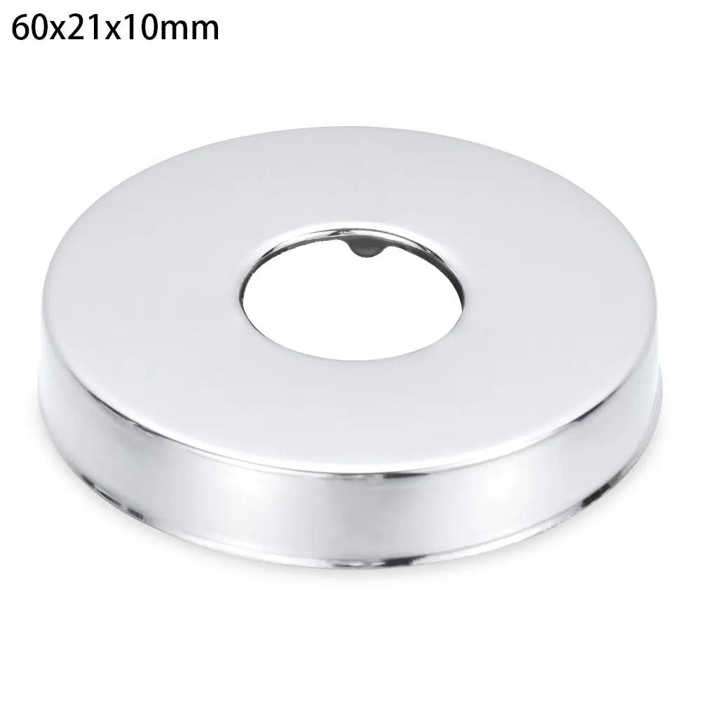 New Chrome Stainless Steel Flange Cover Pipe Wall Covers Faucet Decor Faucet Decorative Cover Faucet Accessories