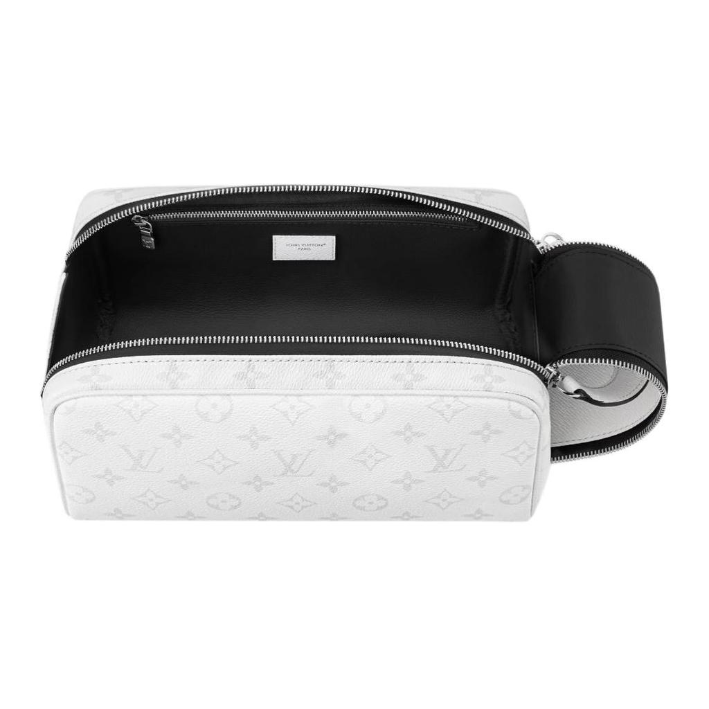 Louis Vuitton Bolsa de Toilette em Lona Revestida com Monograma Bolsa de Toilette Masculina Optical-White M27794