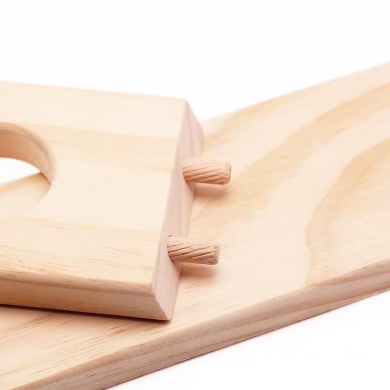 Holz Klebepistolenhalter Ständer Werkzeugaufbewahrung Halterung 20x8cm Bastelzimmer Organizer Basis
