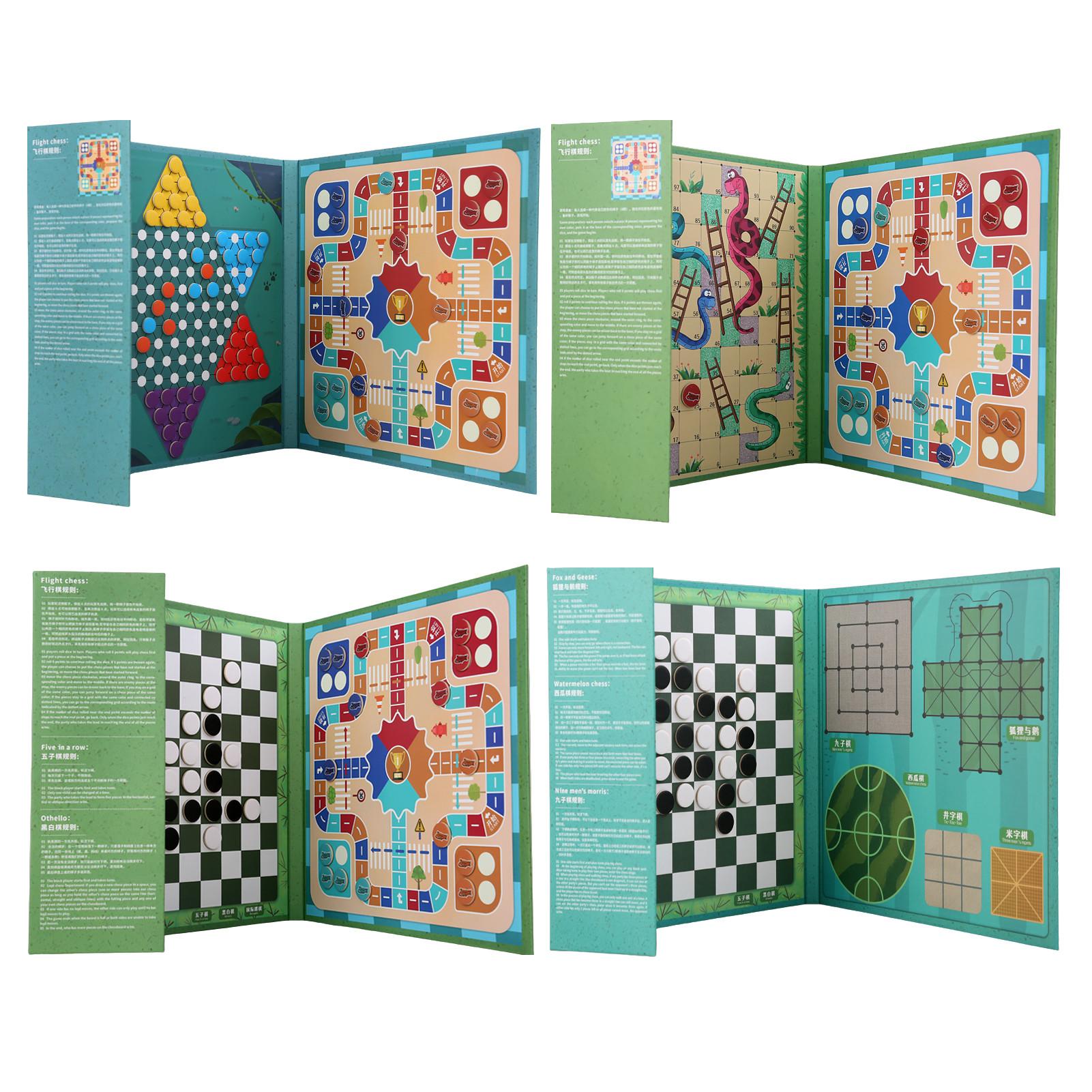 

Настольные игры, Семейные настольные игры 2 в 1, Шахматный набор «Летающие шахматы» и «Шахматы для закусок», Складная дорожная настольная игра, для игры в помещении и на открытом воздухе, для детей