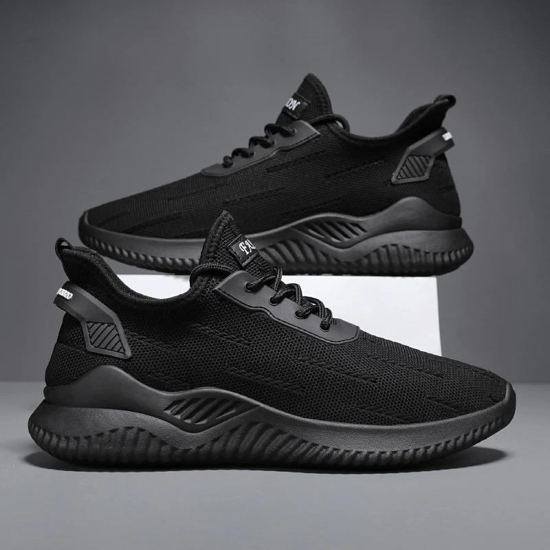 Men's Running Shoes Are Breathable and Lightweight Suitable for Gym Training and Jogging with Cushioned Soles for Daily Exercise