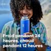 Gourde isotherme - hydro flask - 1180 ml - acier inoxydable - antifuite - indigo