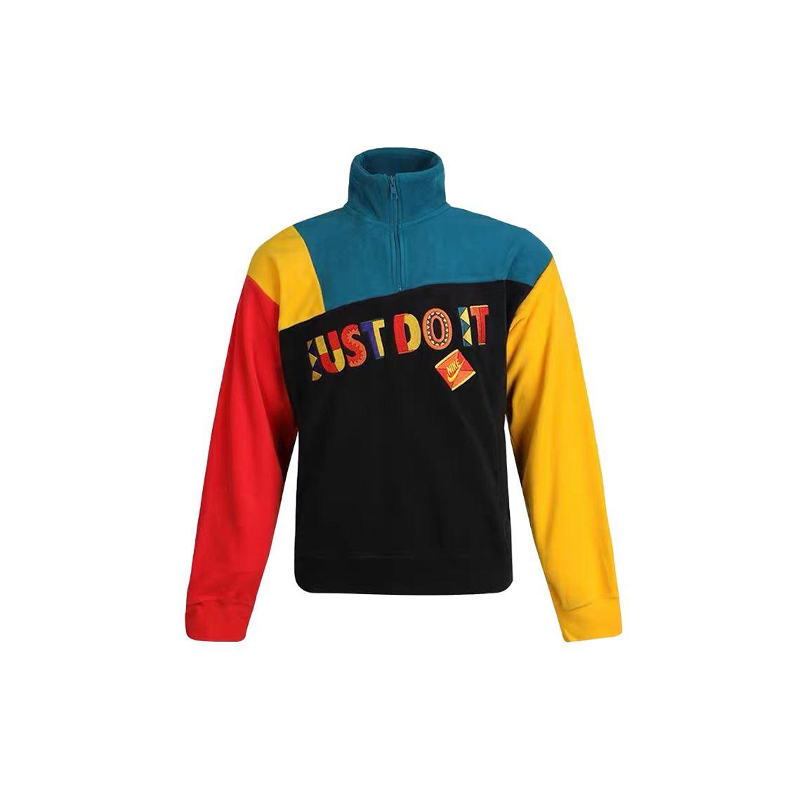 Nike Men s Nike Sportswear Reissue High Collar Fleece Sweatshirt Black CW1342-010 XL