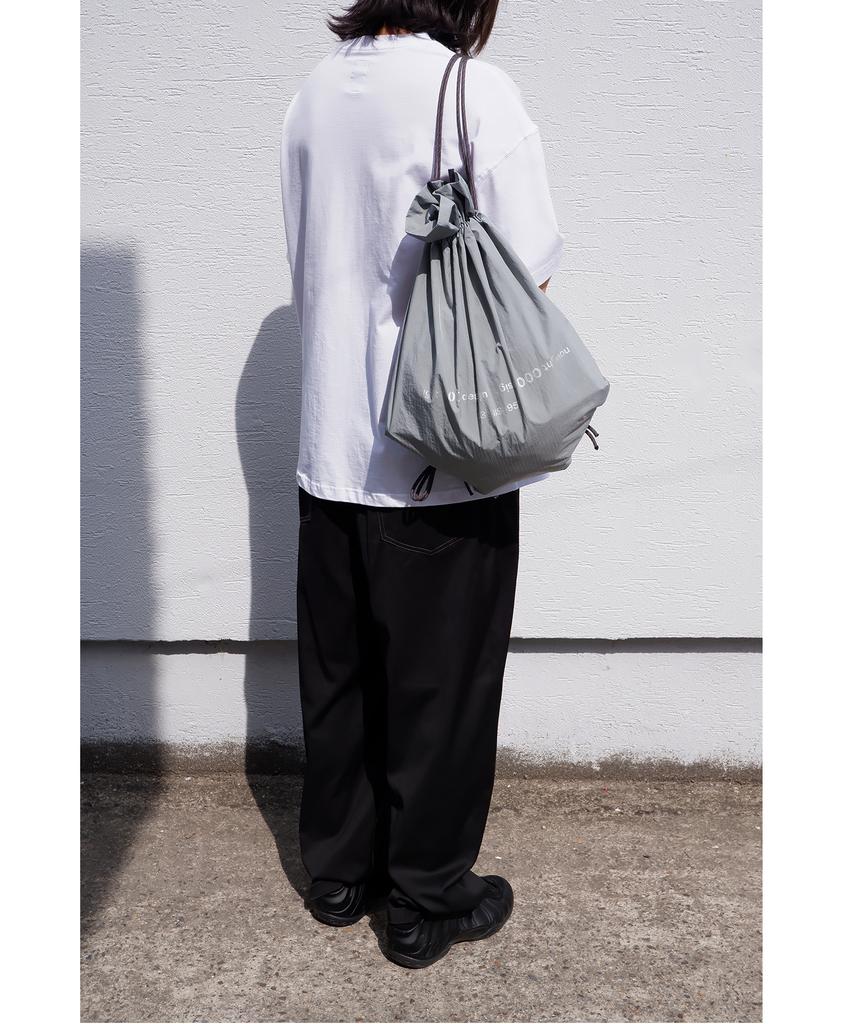 Nought Reverse Logo Gym Sack / Grey