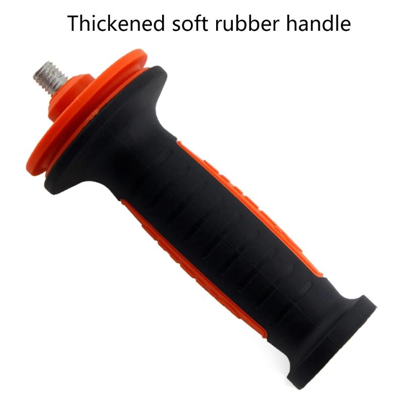 Robuster Universeller Zusatzgriff Aufsatz Geeignet für 100 125mm Winkelschleifer Robuste PP-Konstruktion