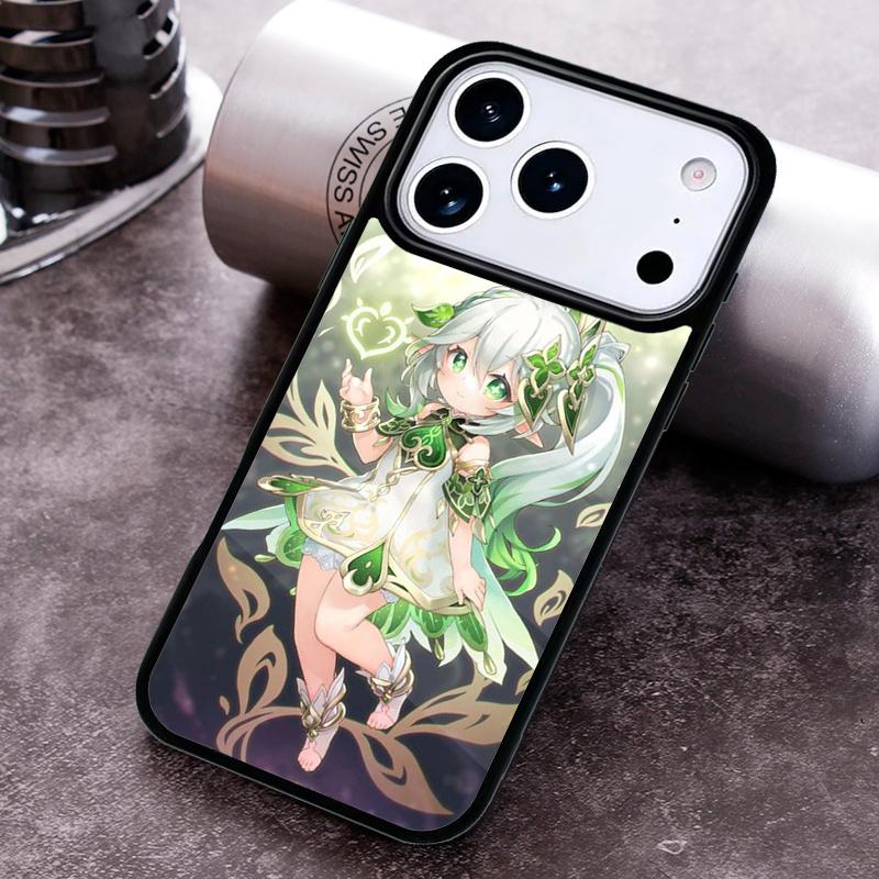 Cute Nahida Phone Case For iPhone 17 16 15 14 13 12 11 Pro Max Plus 17Air Soft Silicone Cover