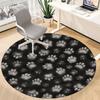 1pc Paw Prints Chair Carpet for Office, Non-slip, Soft and Durable Office Rug, Perfect for Office Yy251227162