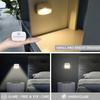 1-4PCS LED Night Light with Motion Sensor Cabinet Lamp Wireless Bedside Nightlight Battery Power,Bedroom Closet Stairs Lighting