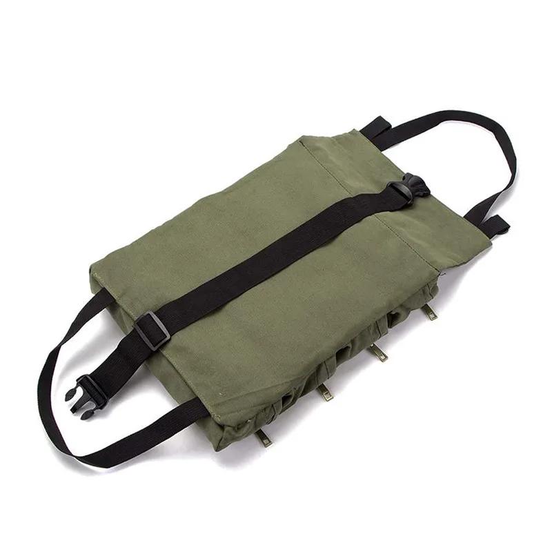 Heißer Verkauf Rollwerkzeugrollen Mehrzweck-Werkzeugrolltasche Schraubenschlüsselrolle Beuteltasche Hängendes Werkzeug Reißverschluss-Tragetasche WF