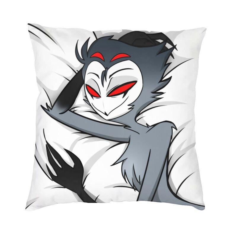 Funny Cartoon Comics Tv Helluva Boss Throw Pillow Case Decoration Custom Square Cushion Cover 40X40 Pillowcover For Living Room