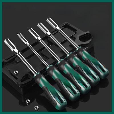 Erweiterter Sechskant-Steckschlüsselsatz: 5,5 mm, 7 mm, 8 mm, 10 mm, 13 mm, 14 mm – M4/M5-Schraubenschlüssel