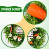 Easter Carrot Wreath Front Door,Greenery Eucalyptus Backdrop Happy Sign for Wedding Party
