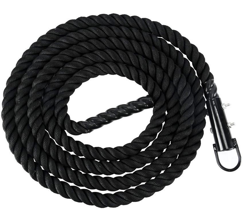 Buy 38MM Workout Fitness Training Climbing Rope In Black-Battle Rope ...