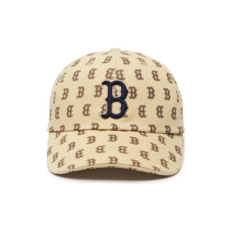 Хлопковые Бейсболки MLB Унисекс Модные 3ACPFA01N-43BGS One Size бежевый