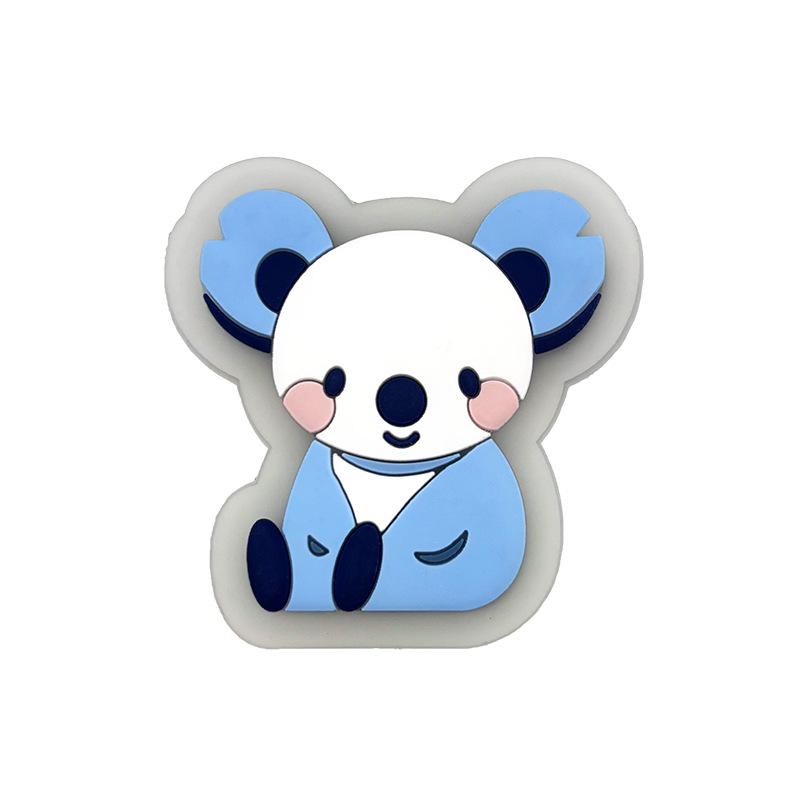 

Three-Dimensional Ocean Animals Soft Rubber Fridge Magnets: Hippo, Shark, Lion