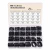 990pcs Kit Nitrile Rubber O Ring Kit Durable Nitrile Rubber Rubber Grommet Assortment High-pressure Wear-resistant