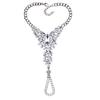 Fashion Simple Exquisite Shimmer Rhinestone Anklet Women Foot Ornaments