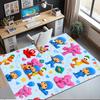 Alfombra Estampada de Pocoyó, Alfombrilla, para Silla de Oficina Sala de Estar Dormitorio Cocina Decoración de Habitaciones Regalos.