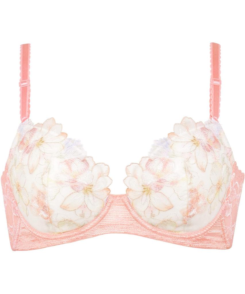 Bra Smoothes unevenness in the blocks sideways movement of the high side design back Bra KB2718 RP F70 [Wing/Wacoal] back, bust, (back) [Beautiful